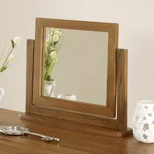 Rustic Oak Vanity Mirror The