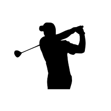 Golf Icon 2 Silhouette Svg Vector