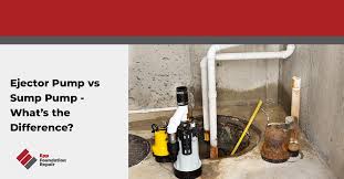 Ejector Pump Vs Sump Pump What S The