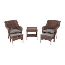 Hampton Bay 5 Top Piece Conversation Set