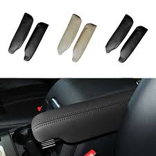 Right Leather Seat Armrest Handle Cover