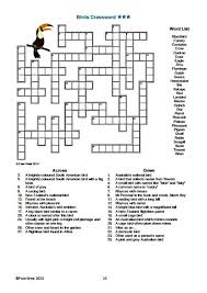 Activities For Dementia Crosswords For