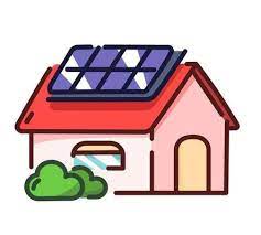 Solar Roof Vector Art Icons And