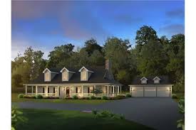 Cape Cod Home Plan 3 Bedrms 3 Baths