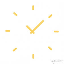 Time Clock Watch Icon Concept Of Ui