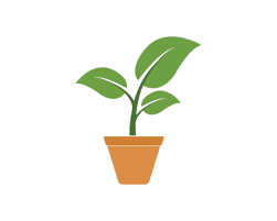 Plant Pot Logo Vector Hd Images Plant