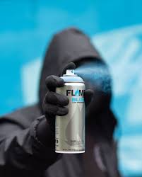 Flame Blue 120 Colors Spray Paint Set