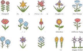 Wildflower Icon Png Images Vectors
