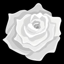 Grey Rose Flower Icon Png Svg Design