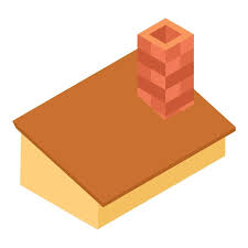Building Roof Icon Isometric Vector New
