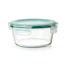 7 Cup Smart Seal Glass Round Container