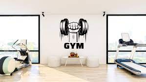 Gym Wall Decal Gym Wall Art Fitness