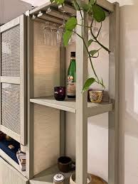 Ikea Ivar Pantry With Diy Wooden Wine