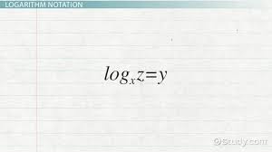 Logarithms Overview Process