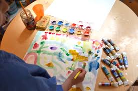 Exploring Tube Watercolors With Kids