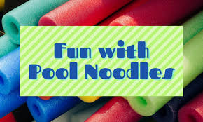 fun with pool noodles