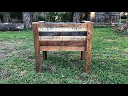 Pallet Reclaimed Wood Planter Box