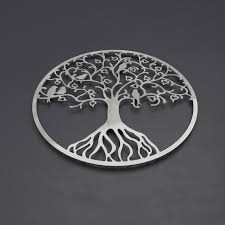 Tree Of Life Metal Wall Art Bird Tree