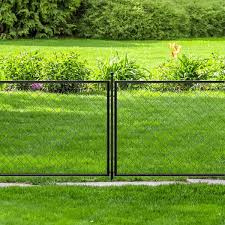 37 3 In H X 51 In W Metal Diamond Mesh Garden Fence Panel