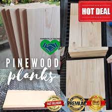 Smooth Palo China Wood Plank 110cm X