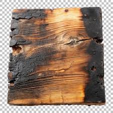 Free Psd Burnt Wooden Texture Plank Png