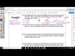 Unit 6 Lecture 8 Exponential Growth