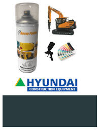 Hyundai Excavator Counterweight Blue