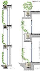 Vertical Garden Drawings With All The