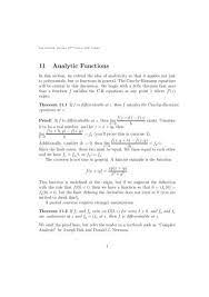 Ytic Functions Pdf