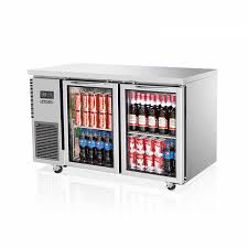 Glass Door Under Counter Fridge