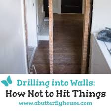 Drilling Into Walls How Not To Hit