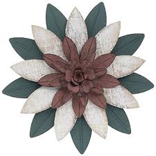 Buy Everydecor Layered Flower Metal