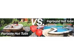 Portable Hot Tubs Vs Inground Hot Tubs