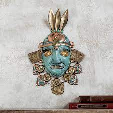 Inca Decorative Mask For Wall Handmade