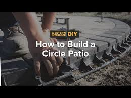 How To Build A Circular Paver Patio
