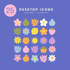 Desktop Icon Set 25 Ilrated Icons