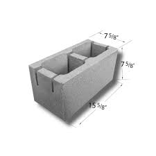 concrete restricted bond beam block