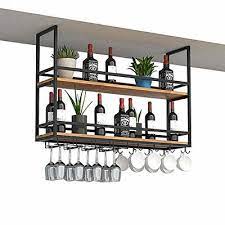 Wine Glass Rack With Guardrail