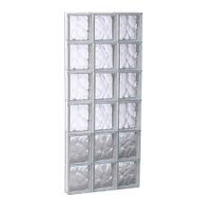 Vented Glass Block Window