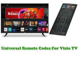 universal remote codes for vizio tv