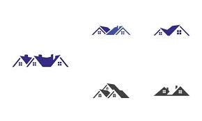 Roof And Home Logo Vector Design