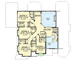 Eight Bedroom European House Plan