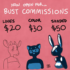 Bust Head Icon Commissions Open Weasyl