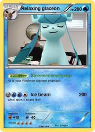 pokemon relaxing glaceon