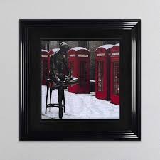 Red Telephone Boxes Framed Wall Art