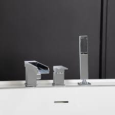 Waterfall Roman Tub Faucet With Handshower