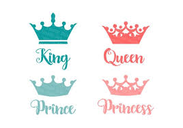 Crowns Svg King Queen Prince And