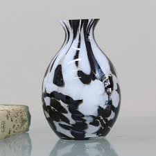 Hand Blown Murano Style Art Glass Vase