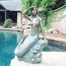 Mermaid Bronze Patina