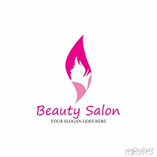 Beauty Salon Logo Vector Icon Design